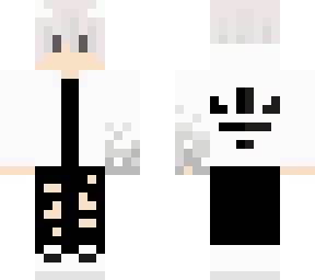 boy(white jacket)