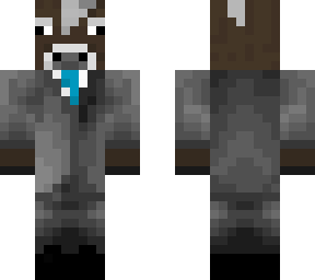 cow in a suit