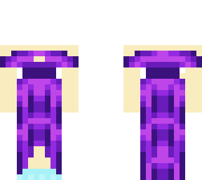 girl in pretty purple pagent dress (unfinished)
