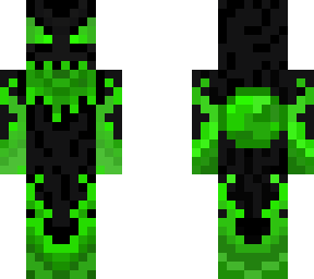 green toxic monster