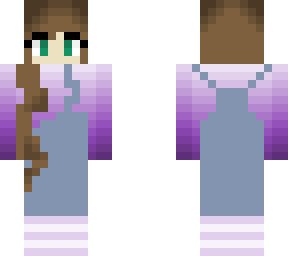 lavender overalls