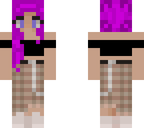 purple hair edit