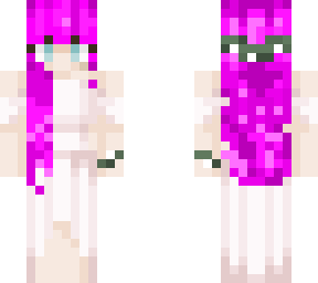 purple wedding girl