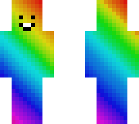 rainbow cute guy uwu