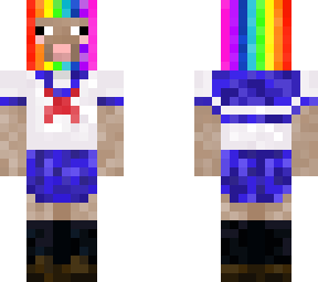 schoolgirl rainbowsheep