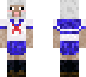 schoolgirl sheep