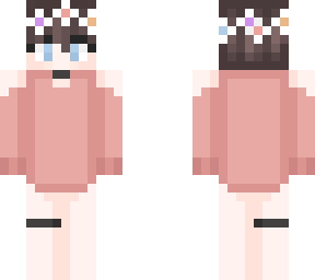 short hair girl with copied outfit