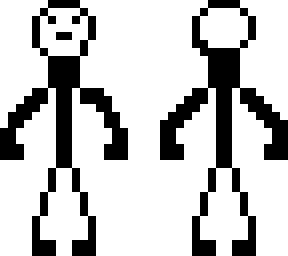 the man in the skeleton