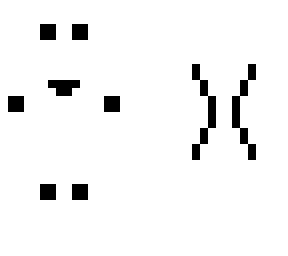 white vs black