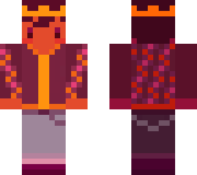 crowned prince with fancy jacket