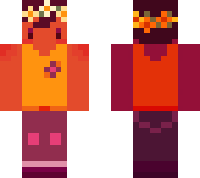 flower crown yellow shirt boy!