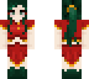lunar new year forest elvish girl