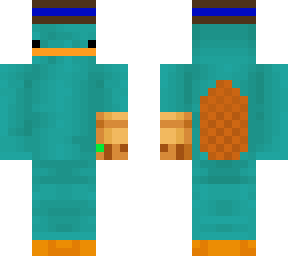 perry the platypus blue