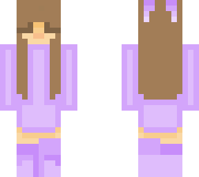 purple sweater dress girl