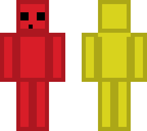 rainbow blocky slime