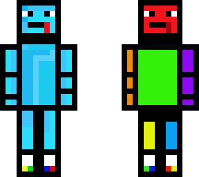 super colorful man (i'm going to use this one because it is so good)