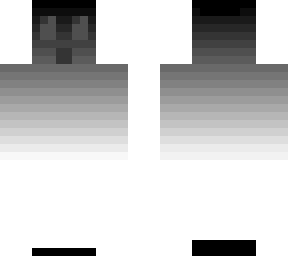 weird skin black/white