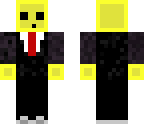 yellow slime in suit