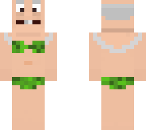 beautiful old man green edit