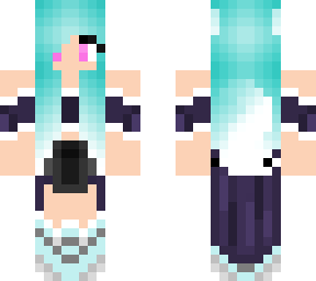 blue hair warrior werewolf