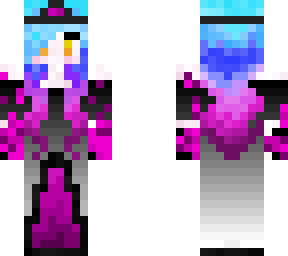 dark enchantress with rainbow hair **edit**