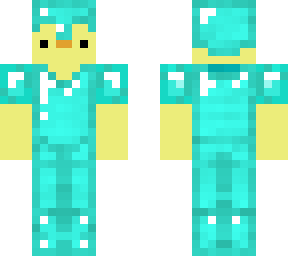 fake diamond armor duck