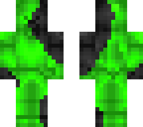 infected green steve