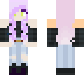 purple pastel goth