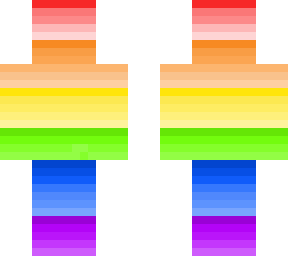rainbow no faced guy
