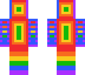 rainbow skin