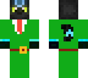 shiny umbreon wearing green