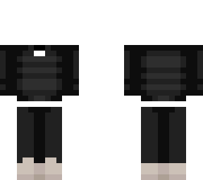 simple shading ob - black & gray outfit - white uggs