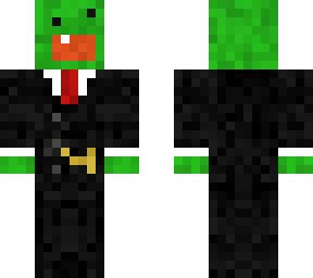 slimecicle in a suit