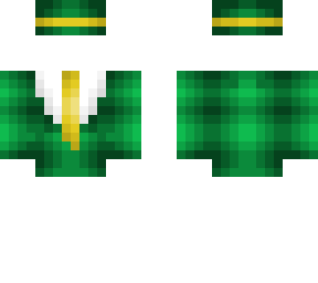 st patricks day - suit base - green irish suit & tie