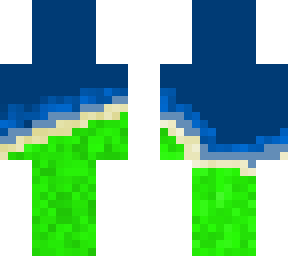 the beach (pixel art)