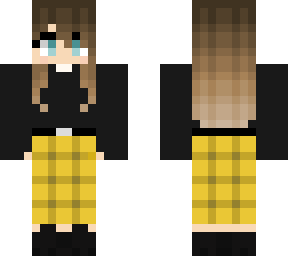 yellow plaid pants