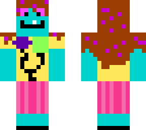 blue cookie girl