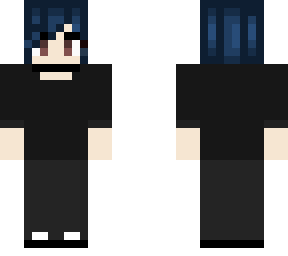 blue hair girl