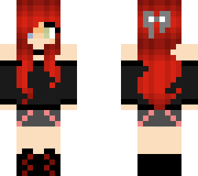 cute red girl
