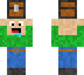derp holding chest
