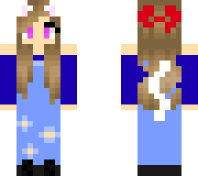 do not use the other ones! (cute cat girl with overalls)