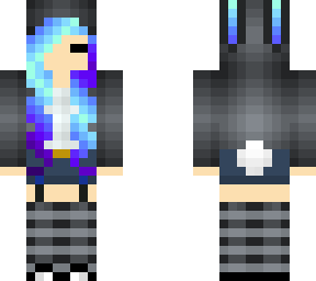 galaxy bunny girl