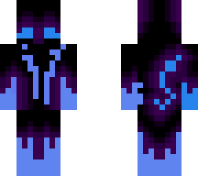 glowing shadow (blue)
