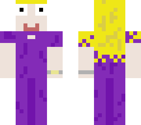 lady in purple