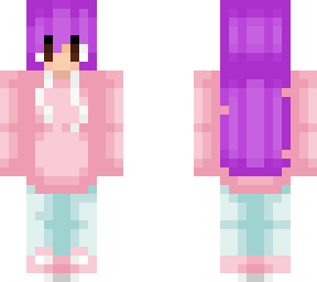 pink anime chibi