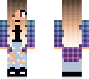 plaid girl