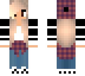 plaid girl