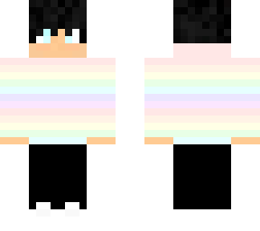 rainbow hoodie wolf