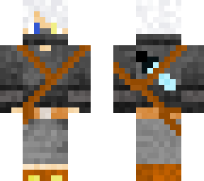 the white haired assassin