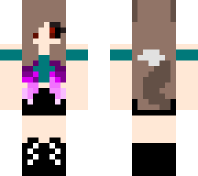wolf girl with blondish brown hair
